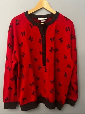 Vintage CD Daniels Henley Sweater